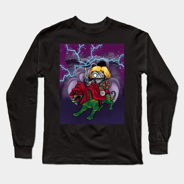 I Have The POWER! Long Sleeve T-Shirt by thejellyempire